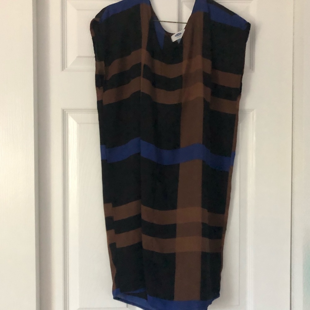 Color block striped dress